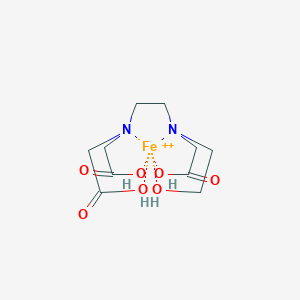 molecular formula C10H18FeN2O7+2 B101393 铁HEDTA CAS No. 17084-02-5