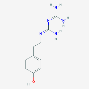 molecular formula C10H15N5O B101420 p-Hydroxyphenylethylbiguanide CAS No. 17426-94-7