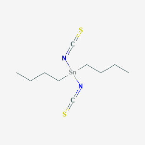 molecular formula C10H18N2S2Sn B101425 Diisothiocyanate de dibutylétain CAS No. 15719-34-3