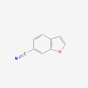 molecular formula C9H5NO B101451 Benzofuran-6-carbonitrile CAS No. 17450-68-9