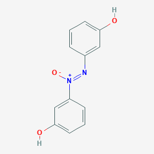 molecular formula C12H10N2O3 B101461 (3-Hydroxyphenyl)-(3-hydroxyphenyl)imino-oxidoazanium CAS No. 17540-51-1