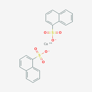 molecular formula C20H14CaO6S2 B101464 Calcium di(naphthalene-1-sulphonate) CAS No. 19544-67-3