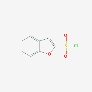 molecular formula C8H5ClO3S B101491 1-Benzofuran-2-sulfonyl chloride CAS No. 17070-58-5