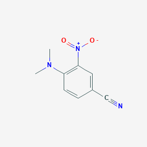 molecular formula C9H9N3O2 B101492 4-(Dimethylamino)-3-nitrobenzonitrile CAS No. 19005-63-1