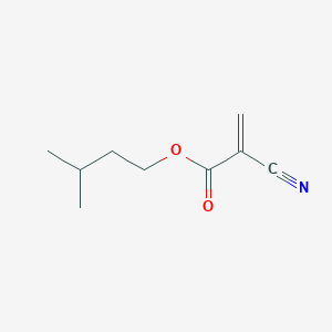 molecular formula C9H13NO2 B101510 异戊基2-氰基丙烯酸酯 CAS No. 19475-26-4