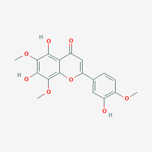 molecular formula C18H16O8 B101543 乙酰乳酸 CAS No. 15835-74-2