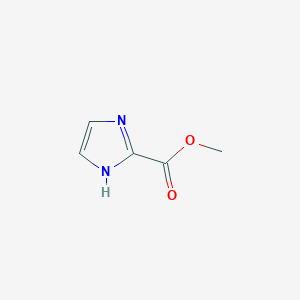 molecular formula C5H6N2O2 B101559 1H-咪唑-2-羧酸甲酯 CAS No. 17334-09-7