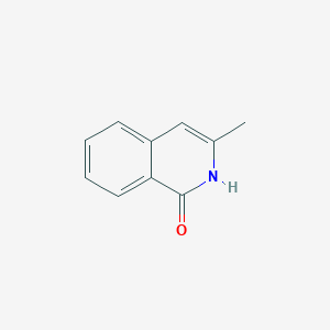 molecular formula C10H9NO B101560 3-methylisoquinolin-1(2H)-one CAS No. 7114-80-9