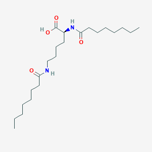 B101561 (2S)-2,6-bis(octanoylamino)hexanoic acid CAS No. 19213-75-3