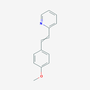B101573 Pyridine, 2-[(1E)-2-(4-methoxyphenyl)ethenyl]- CAS No. 19036-99-8