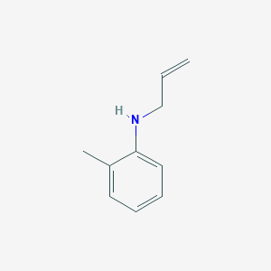 molecular formula C10H13N B101600 N-烯丙基-2-甲基苯胺 CAS No. 15316-91-3