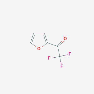 molecular formula C6H3F3O2 B101603 2,2,2-三氟-1-(呋喃-2-基)乙酮 CAS No. 18207-47-1