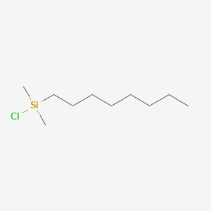 molecular formula C10H23ClSi B101613 Chloro(dimethyl)octylsilane CAS No. 18162-84-0