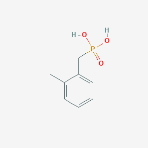 molecular formula C8H11O3P B101671 2-Methylbenzylphosphonic acid CAS No. 18896-56-5