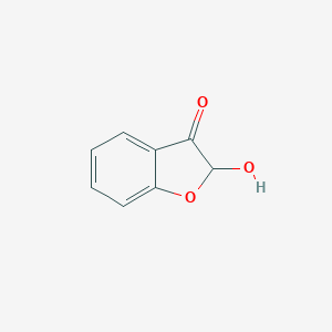 molecular formula C8H6O3 B101677 2-羟基苯并呋喃-3(2H)-酮 CAS No. 17392-15-3