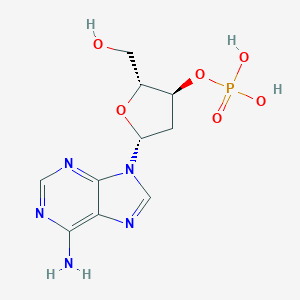 molecular formula C10H14N5O6P B101680 2'-脱氧腺苷 3'-单磷酸 CAS No. 15731-72-3