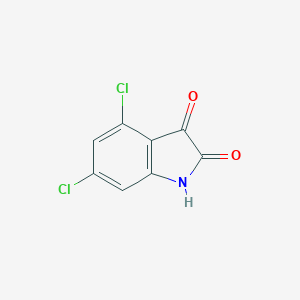 molecular formula C8H3Cl2NO2 B101681 4,6-二氯吲哚酮 CAS No. 18711-15-4