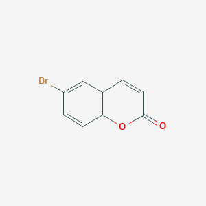 molecular formula C9H5BrO2 B101683 6-溴色满-2-酮 CAS No. 19063-55-9