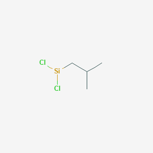 molecular formula C4H9Cl2Si B101694 异丁基二氯硅烷 CAS No. 18236-87-8