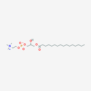 molecular formula C24H50NO7P B101729 1-棕榈酰磷脂酰胆碱 CAS No. 17364-18-0