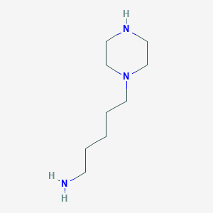 B101747 5-(Piperazin-1-yl)pentan-1-amine CAS No. 17096-75-2