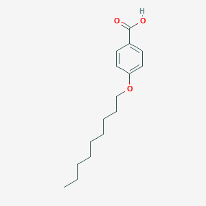 molecular formula C16H24O3 B101754 p-Nonyloxybenzoic acid CAS No. 15872-43-2