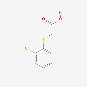 molecular formula C8H7ClO2S B101779 邻氯苯硫乙酸 CAS No. 18619-18-6