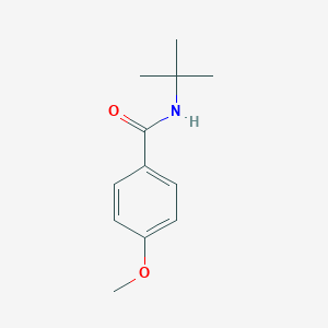 molecular formula C12H17NO2 B101807 N-叔丁基-4-甲氧基苯甲酰胺 CAS No. 19486-73-8