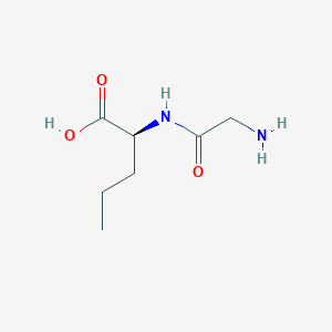 molecular formula C7H14N2O3 B101820 Glycylnorvaline CAS No. 19257-03-5