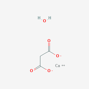 molecular formula C3H2CaO4 B101822 Calcium propanedioate CAS No. 19455-76-6