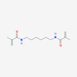 molecular formula C14H24N2O2 B101825 N,N'-(1,6-Hexanediyl)bismethacrylamide CAS No. 16069-15-1