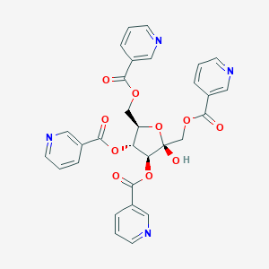 molecular formula C30H24N4O10 B101836 Nicofuranose CAS No. 15351-13-0