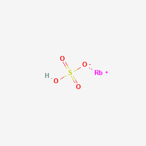 molecular formula H2O4RbS B101858 Rubidium hydrogen sulfate CAS No. 15587-72-1