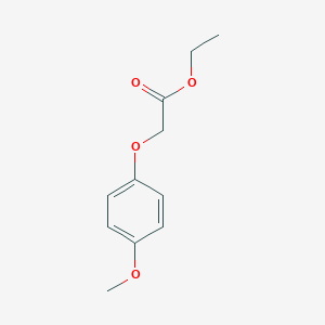molecular formula C11H14O4 B101861 Ethyl 2-(4-methoxyphenoxy)acetate CAS No. 18598-23-7