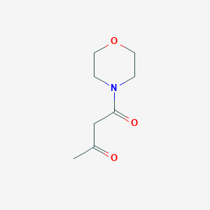 molecular formula C8H13NO3 B101864 4-(1,3-Dioxobutyl)morpholine CAS No. 16695-54-8