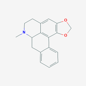 molecular formula C18H17NO2 B101874 (R)-Roemerine CAS No. 15548-23-9