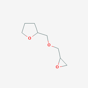 molecular formula C8H14O3 B101883 2-[(2,3-Epoxypropoxy)methyl]tetrahydrofuran CAS No. 19070-63-4