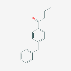 B101916 1-(4-Benzylphenyl)-1-butanone CAS No. 17302-69-1