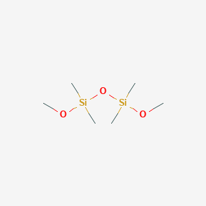 molecular formula C6H18O3Si2 B101918 1,3-二甲氧基四甲基二硅氧烷 CAS No. 18187-24-1