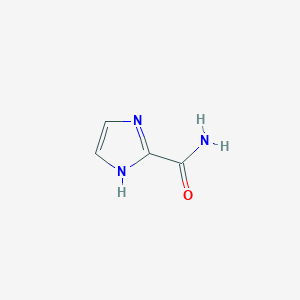 molecular formula C4H5N3O B101931 1H-Imidazole-2-carboxamide CAS No. 16093-82-6