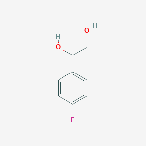 molecular formula C8H9FO2 B101944 1-(4-Fluorophenyl)-1,2-ethanediol CAS No. 17951-22-3