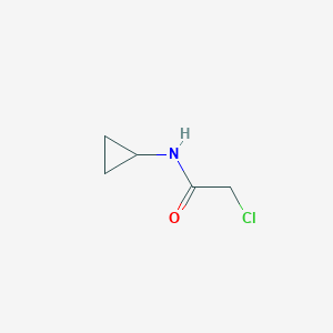 molecular formula C5H8ClNO B101947 2-氯-N-环丙基乙酰胺 CAS No. 19047-31-5
