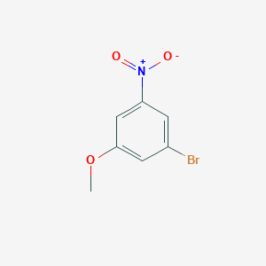 molecular formula C7H6BrNO3 B101961 1-溴-3-甲氧基-5-硝基苯 CAS No. 16618-67-0