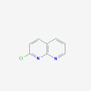 molecular formula C8H5ClN2 B101967 2-Chloro-1,8-naphthyridine CAS No. 15936-10-4