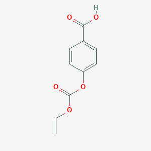 molecular formula C10H10O5 B101982 4-[(乙氧羰基)氧基]苯甲酸 CAS No. 15552-32-6