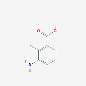 molecular formula C9H11NO2 B101988 3-氨基-2-甲基苯甲酸甲酯 CAS No. 18583-89-6