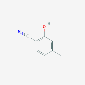 molecular formula C8H7NO B101994 2-羟基-4-甲基苯甲腈 CAS No. 18495-14-2