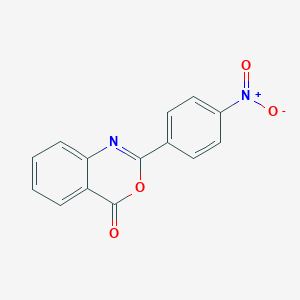molecular formula C14H8N2O4 B101997 2-(4-硝基苯基)-4H-3,1-苯并恶嗪-4-酮 CAS No. 16063-05-1