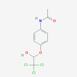 molecular formula C10H10Cl3NO3 B102012 Cloracetadol CAS No. 15687-05-5