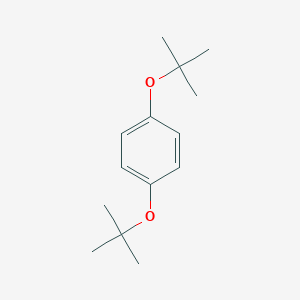 molecular formula C14H22O2 B102015 Benzene, p-di-tert-butoxy- CAS No. 15360-01-7